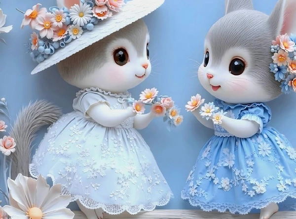 Sky 7D Gilhari Digital Glace Cotton  King Size Flat Double Bedsheet (Size Bedsheet 90x100 inch with 2 Pillow cover)