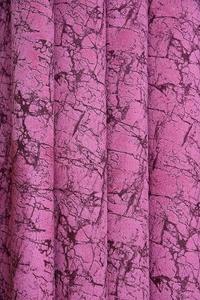 Panipat Textile Hub Polyester Eyelet Pink Designer Print Velvet Blackout curtains Pack of 2 - Long Door (4x9 Feet), Pink