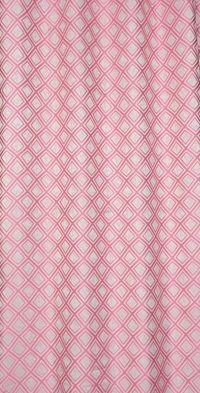 Panipat Textile Hub Polyester Eyelet Pink jacquard curtains Pack of 2 - Door (4x7 Feet)
