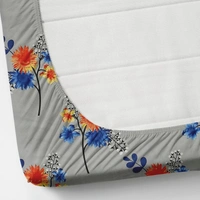 Panipat textile Hub 180 TC Microfiber Super Soft Fitted (Elastic) Double Bedsheet with 2 Pillow cover - Double