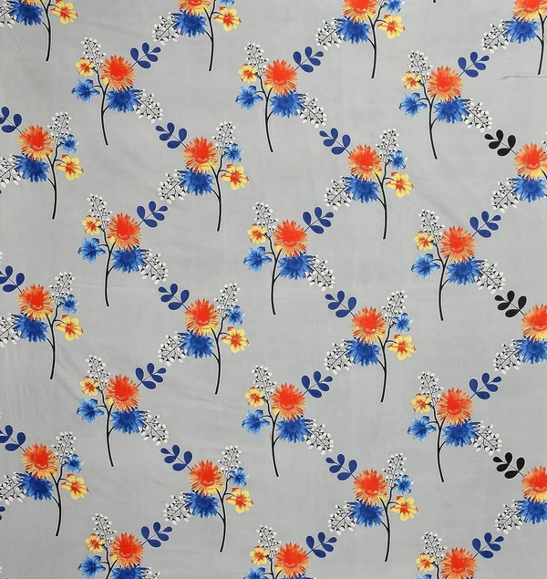 Panipat textile Hub 180 TC Microfiber Super Soft Fitted (Elastic) Double Bedsheet with 2 Pillow cover - Double