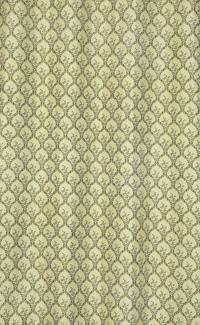 Panipat Textile Hub Polyester Eyelet Green Designer Print curtains Pack of 2 - Window (4x5 Feet)