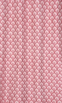 Panipat Textile Hub Polyester Eyelet Maroon Designer Print curtains Pack of 2 - Window (4x5 Feet)