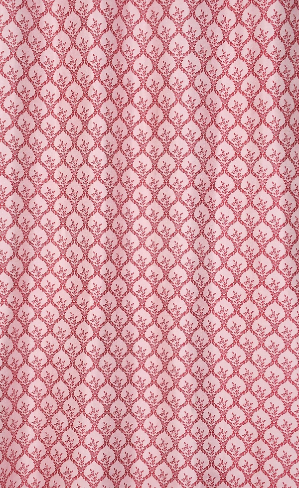 Panipat Textile Hub Polyester Eyelet Maroon Designer Print curtains Pack of 2 - Window (4x5 Feet)