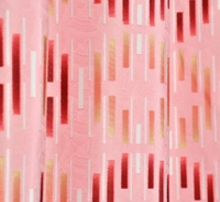 Panipat Textile Hub Polyester Eyelet Maroon Designer Print curtains Pack of 2 - Door (4x7 Feet)