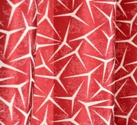 Panipat Textile Hub Polyester Eyelet Maroon Designer Print curtains Pack of 2 - Long Door (4x9 Feet)