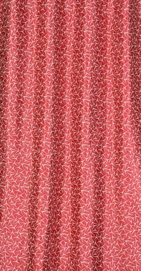 Panipat Textile Hub Polyester Eyelet Maroon Designer Print curtains Pack of 2 - Long Door (4x9 Feet)