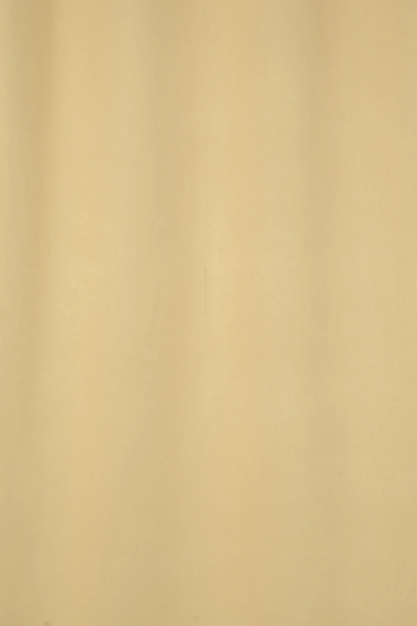 Panipat Textile Hub Polyester Eyelet Khakhi Solid Blackout curtains Pack of 2 - Window (4x5 Feet)