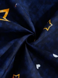 Panipat textile Hub 180 TC Microfiber single Bedsheet with 1 Pillow cover - Single