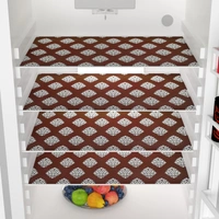 Fabolic  3 Fridge Mat Maroon Damash Print