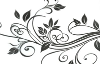 Fabolic  4 Fridge Mat Black Print