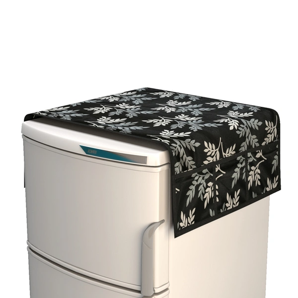 Fabolic Refrigerator Top Cover Black Pack of 1