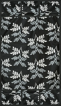 Fabolic Refrigerator Top Cover Black Pack of 1