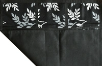 Fabolic Refrigerator Top Cover Black Pack of 1