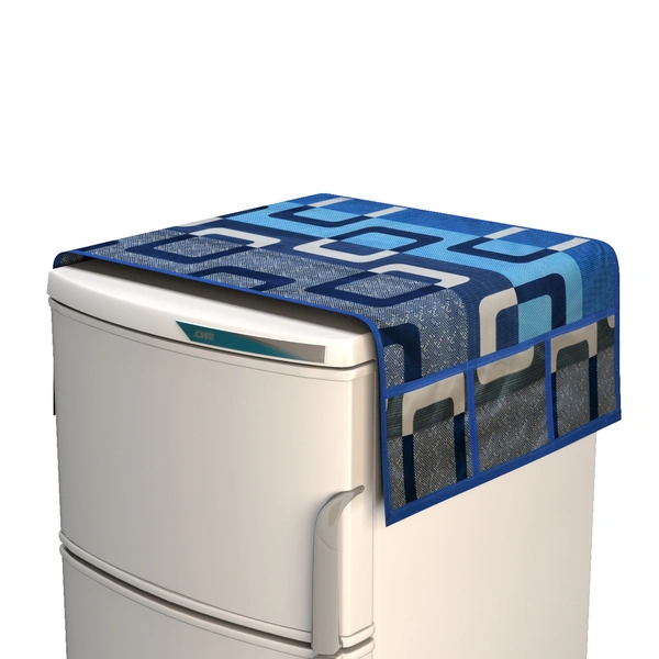 Fabolic Refrigerator Top Cover Blue Pack of 1