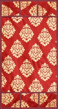 Fabolic Refrigerator Top Cover, Handle  with 3 Fridge Mat