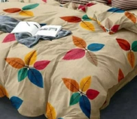 Home Garage 140 TC Microfiber 3D Printed Super Soft Flat Double Bedsheet  With 2 pillow cover - Double Bedsheet