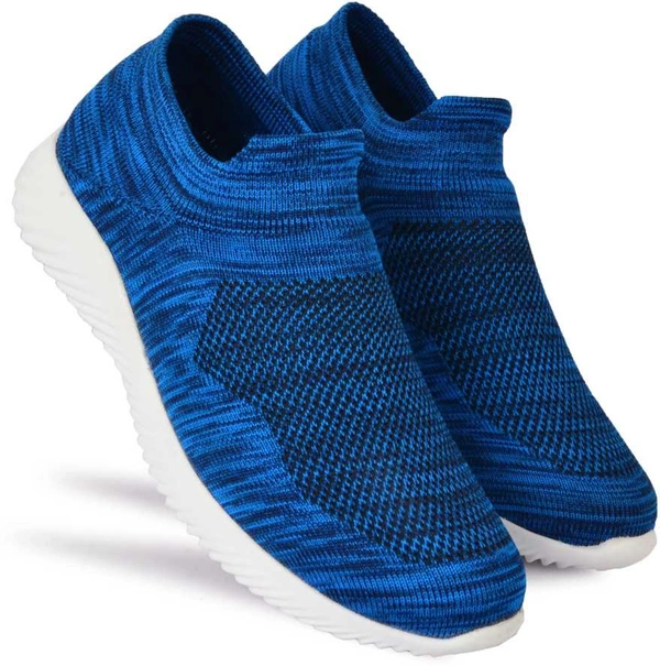 Loof Klapper Sports Shoes | Running Shoes For Men (Blue) - 9 NM