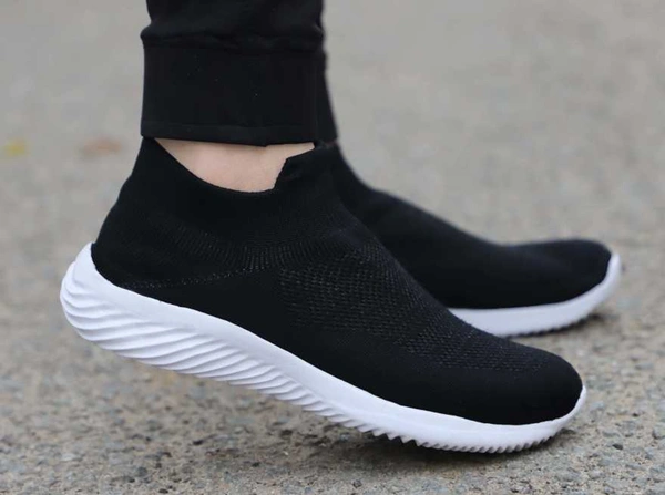 Loof Klapper Sports Shoes | Running Shoes For Men (Black) - 10 NM