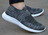 Loof Klapper Sports Shoes | Running Shoes For Men (Grey) - 10 NM