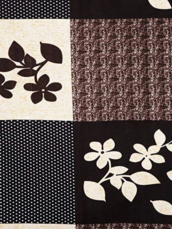 Painpat Textile Hub 140 TC Microfiber Brown Double  Flat Bedsheet  with 2 pillow cover - Double Bedsheet