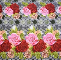 Painpat Textile Hub 140 TC Microfiber Floral Double  Flat Bedsheet  with 2 pillow cover - Double Bedsheet