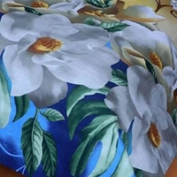 Painpat Textile Hub 140 TC Microfiber Floral Double  Flat Bedsheet  with 2 pillow cover - Double Bedsheet