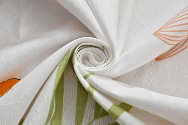 Panipat Textile Hub 140 TC Microfiber 3D Lion Printed Flat Double Bedsheet  With 2 pillow cover - Double Bedsheet