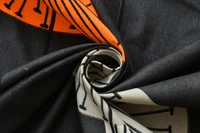 Panipat Textile Hub 140 TC Microfiber 3D Printed Flat Double Bedsheet  With 2 pillow cover - Double Bedsheet