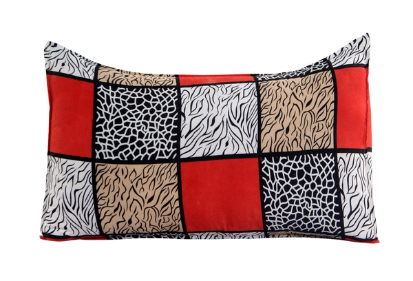 Panipat Textile Hub 140 TC Microfiber Single Floral Flat Bedsheet with 1 pillow cover - Single Bedsheet