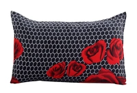 Panipat Textile Hub 140 TC Microfiber Single Floral Flat Bedsheet with 1 pillow cover - Single Bedsheet