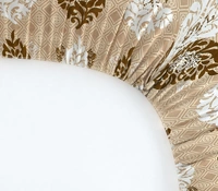 Panipat textile Hub 180 TC Microfiber Super Soft Fitted (Elastic) Double Bedsheet with 2 Pillow cover