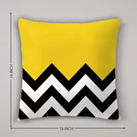 Panipat Textile Hub 3D digital printed Cushion Cover Pack of 5 ( 16 inch x 16 Inch)