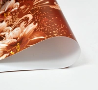 Panipat Textile Hub  4 Fridge Mat Brown Print