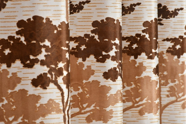 Panipat Textile Hub Polyester Eyelet Aqua Printed Design curtains Pack of 2 - Window (4x5 feet)