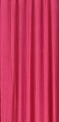 Panipat Textile Hub Polyester Eyelet Dark Pink Solid Plain curtains Pack of 2 - Window (4x5 Feet)