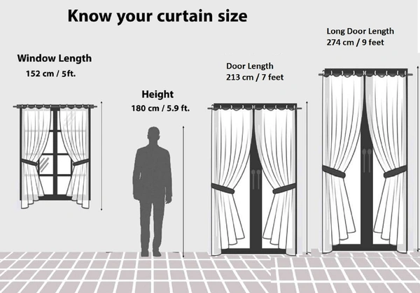 Federica polyester Eyelet  Suprimo Printed Design Green curtains Pack of 2 - Door (4x7 Feet)