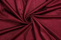 Panipat Textile Hub Polyester Eyelet Maroon Solid Plain curtains Pack of 2 - Long Door (4x9 Feet)