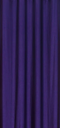 Panipat Textile Hub Polyester Eyelet Purple Solid Plain curtains Pack of 2 - Long Door (4x9 Feet)