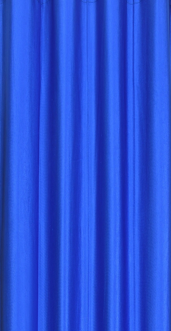 Panipat Textile Hub Polyester Eyelet Royal Solid Plain curtains Pack of 2 - Window (4x5 Feet)