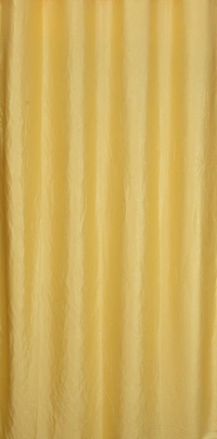 Panipat Textile Hub Polyester Eyelet Yellow Solid Plain curtains Pack of 2 - Window (4x5 Feet)