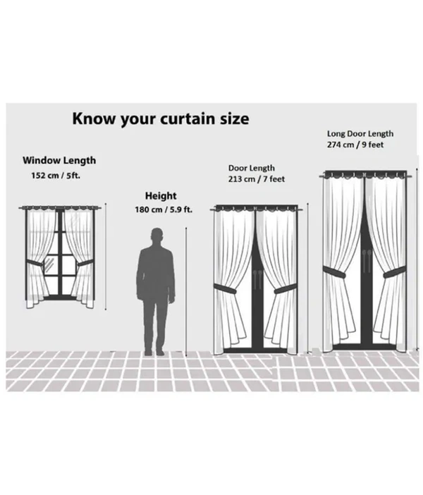 Panipat Textile Hub Semi Transparent  Net Curtains (florel Design ,Gray) Pack of 2 - Window (4x5 feet)