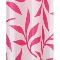 Phyto Home Polyester Eyelet Pink Kolavery Printed Design curtains Pack of 2 - Door (4x7 Feet)
