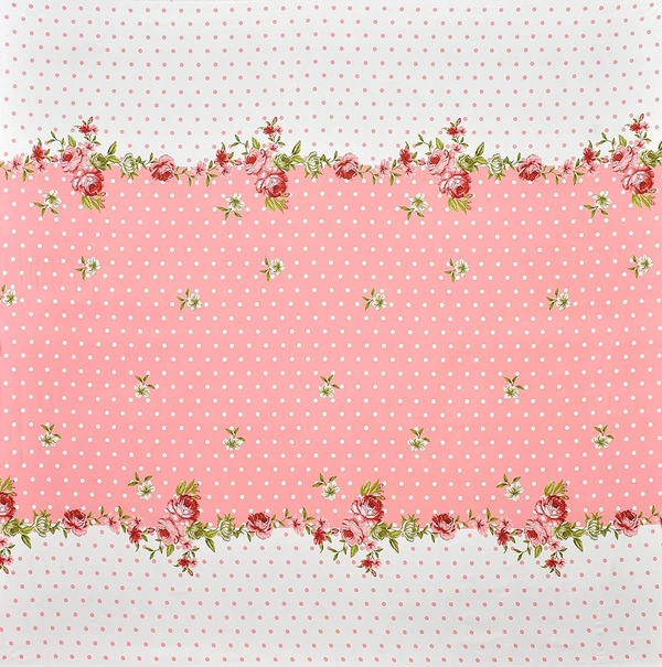 Premium Super Soft Fitted (Elastic) Pink Double Bedsheet with 2 Pillow cover