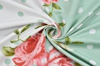 Premium Super Soft Fitted (Elastic) Pink Double Bedsheet with 2 Pillow cover