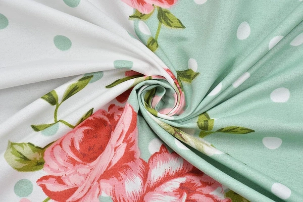 Premium Super Soft Fitted (Elastic) Pink Double Bedsheet with 2 Pillow cover