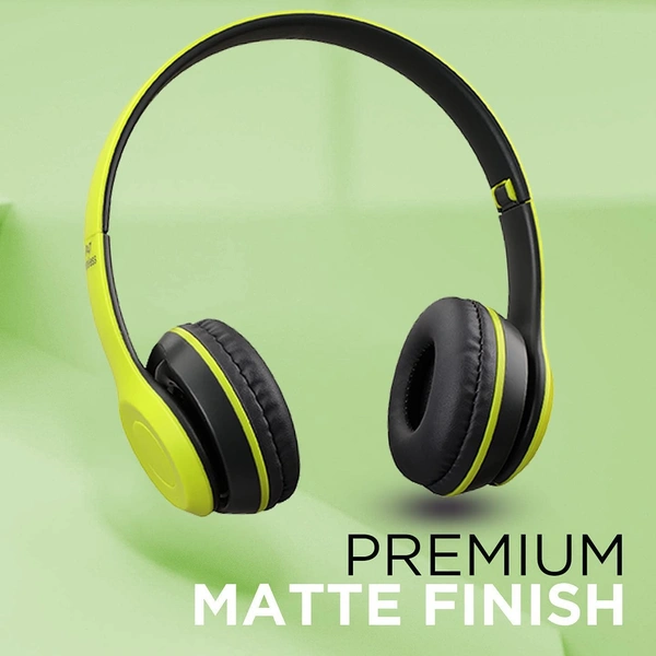 P47 Headphone || Wireless Headphones|| Compatible With Android And iOS||High Bass Headphones