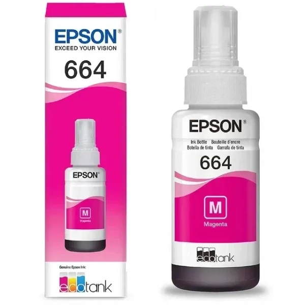 Epson 664 Magenta Ink Bottle - 70 ML