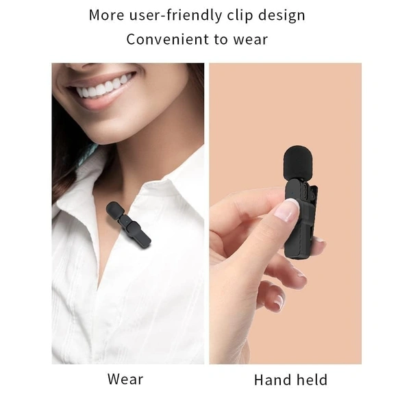 Generic Buy K8 Wireless Clip Microphone Online at Best Price | Clear Sound & Easy Connectivity | JustLook Online Store