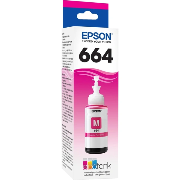 Epson 664 Magenta Ink Bottle - 70 ML
